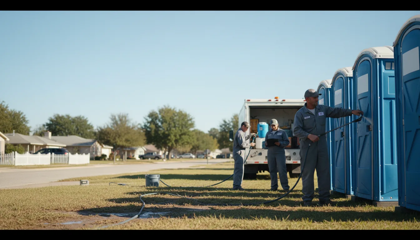 Long-Term Portable Toilet Rental in Norwich, OH near me